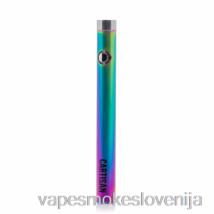Vape Za Enkratno Uporabo Cartisan Slim Button 280 510 Baterija Mavrica